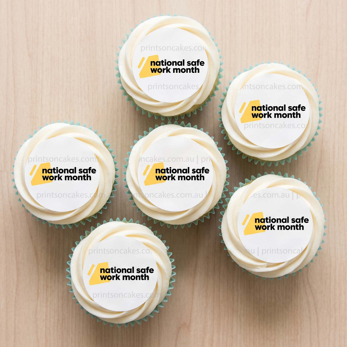 National Safe Work Month - Edible Icing Images