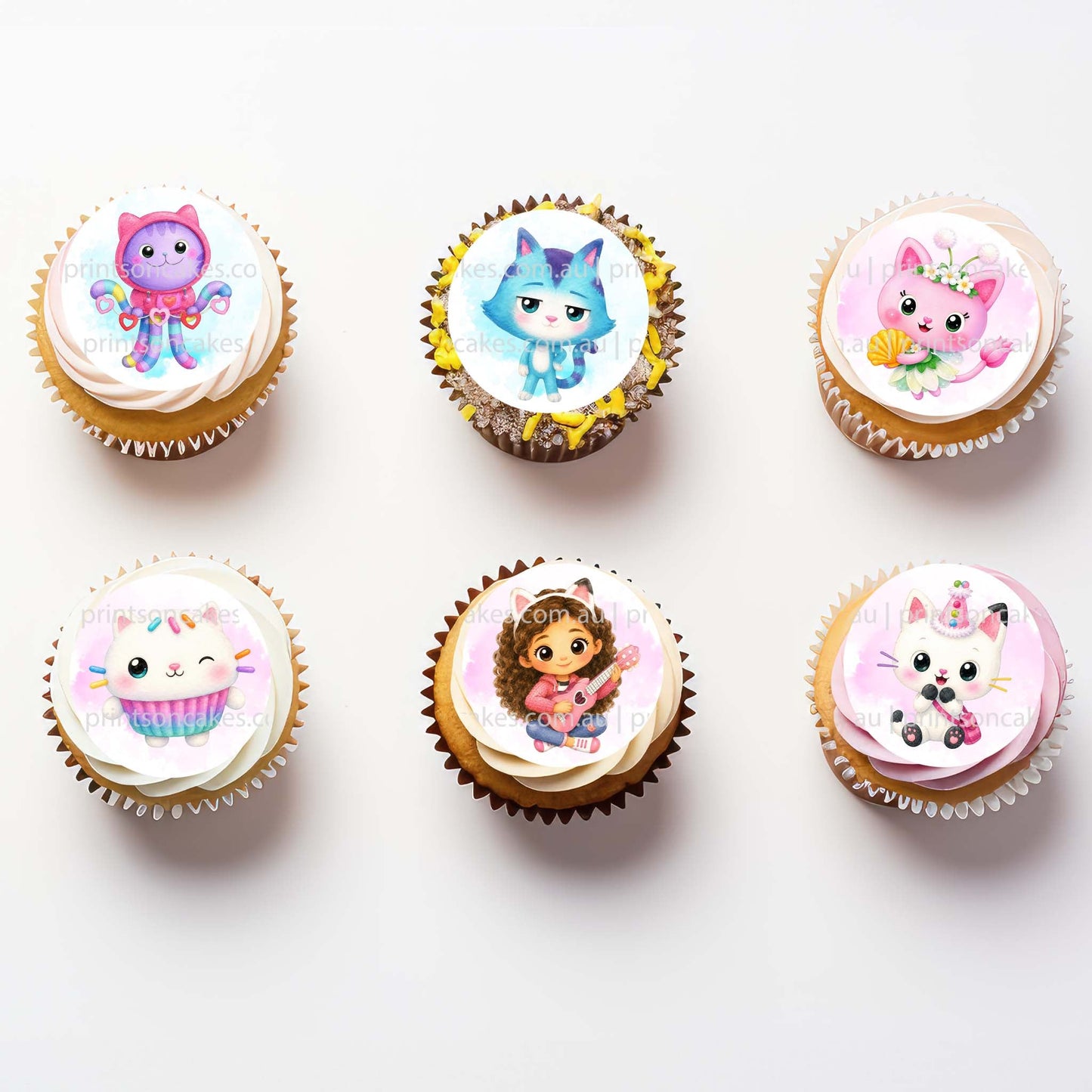 Gabby's Dollhouse Inspired – Edible Icing Images - Prints On Cakes - Edible Image service provider