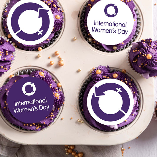 International Women's Day - Edible Icing Images - printsoncakes - Edible Image service provider