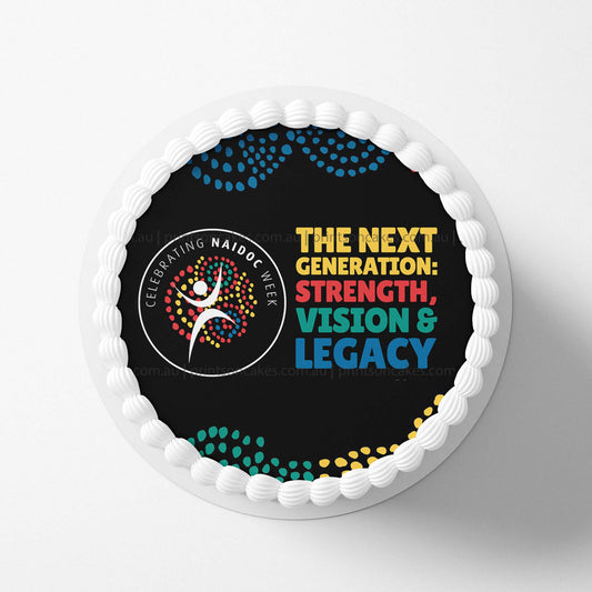 NAIDOC Week 2025 - Edible Icing Toppers - Prints On Cakes - Edible Image service provider