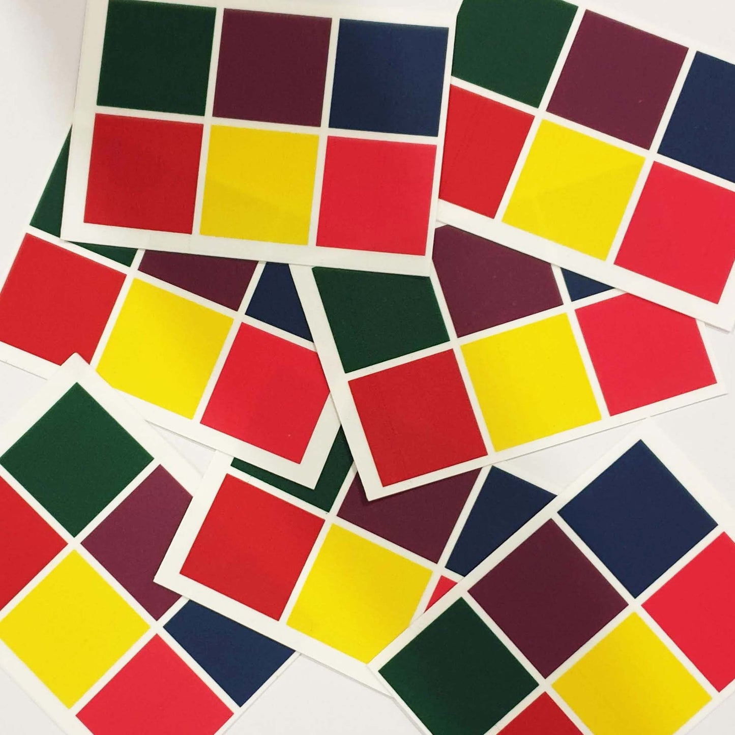 Paint Palettes PYO - Rainbow Colours (Sheet of 8 palettes) - printsoncakes - Edible Image service provider