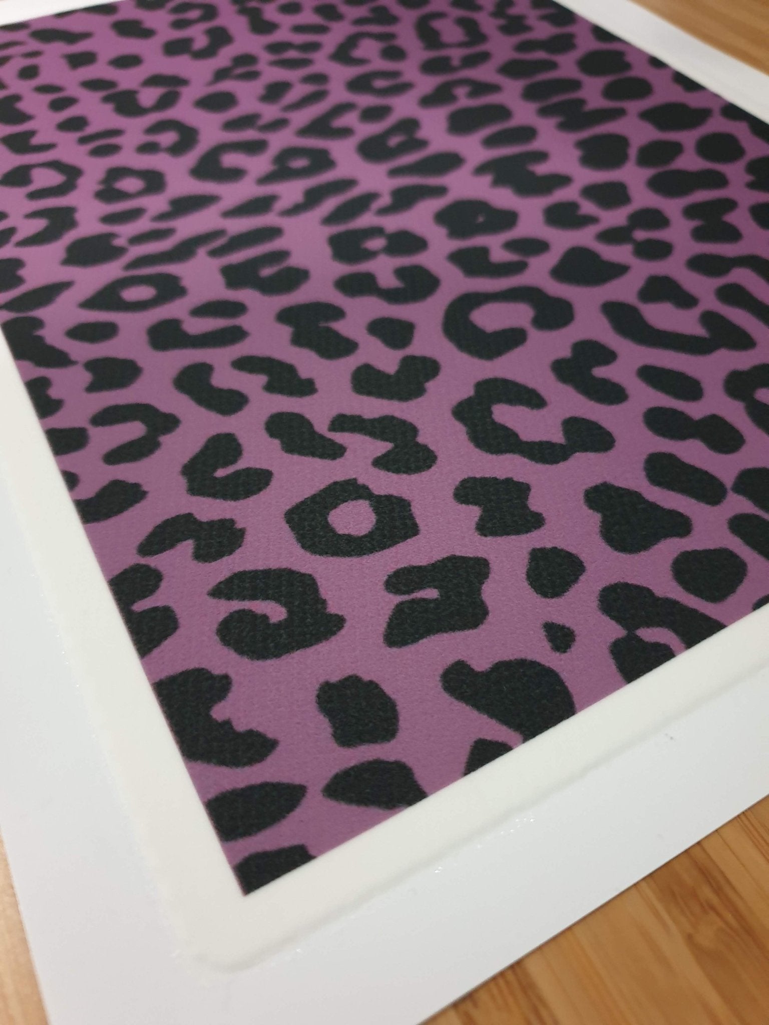 Personalised Leopard pattern - Icing Cake Wrap - printsoncakes - Edible Image service provider