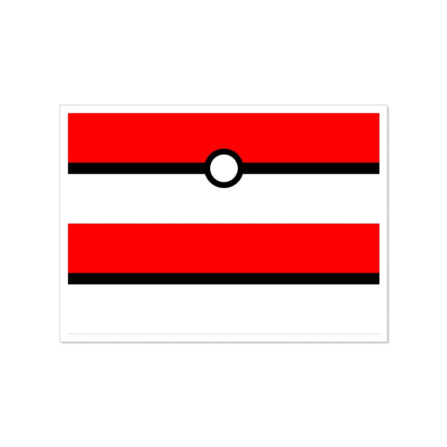 Pokémon Let's Go! Poke Ball Inspired - Edible Icing Cake Wrap - printsoncakes - Edible Image service provider