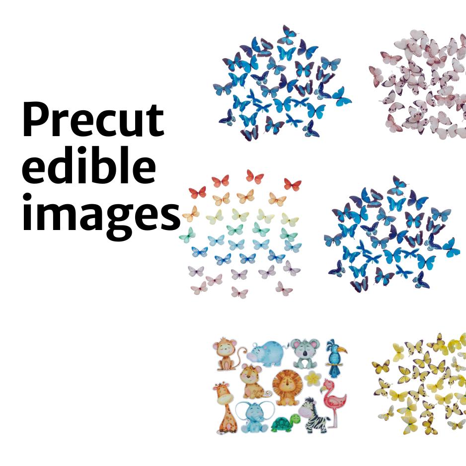 Pre Cut Edible Images – Prints On Cakes