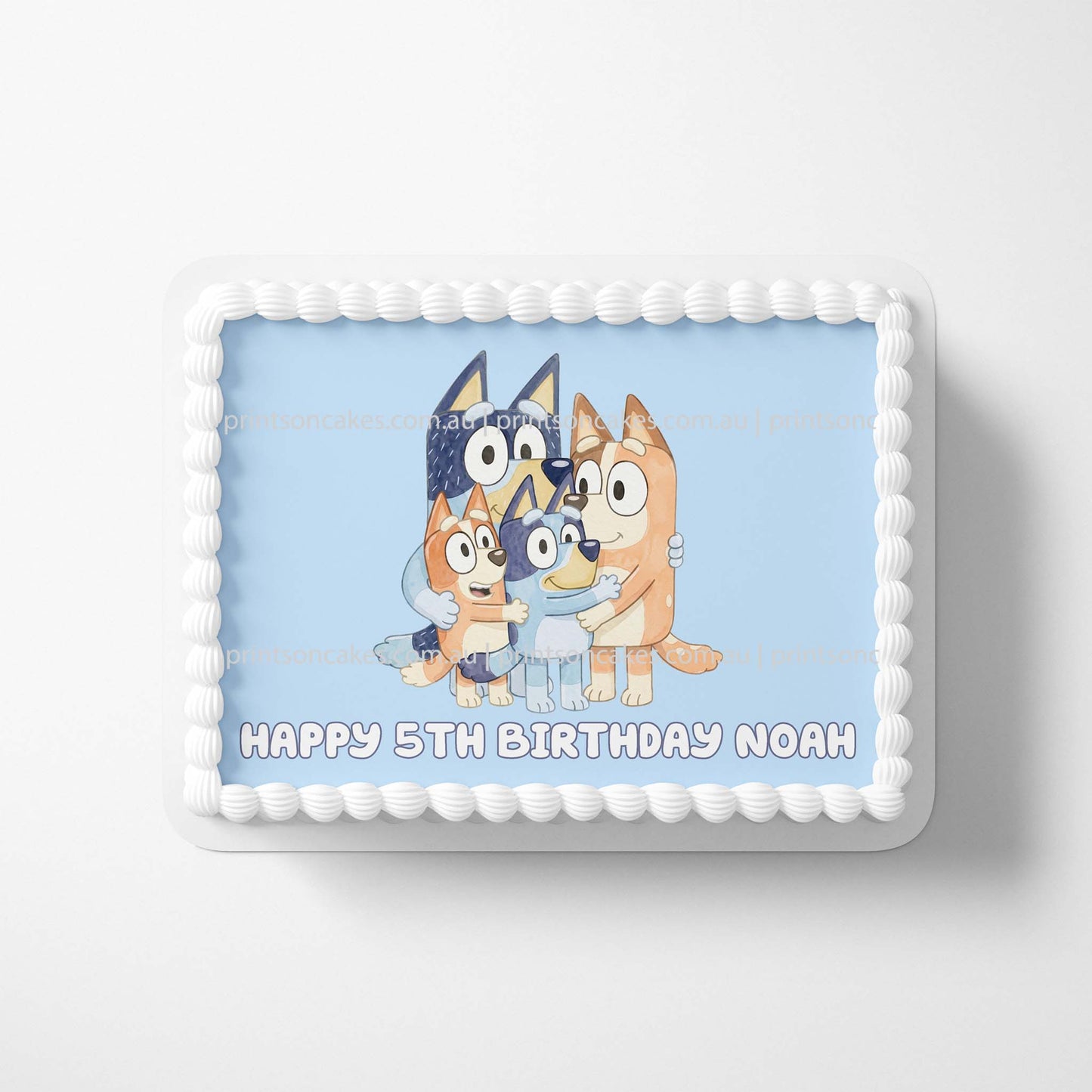Bluey Inspired - Edible Icing Toppers