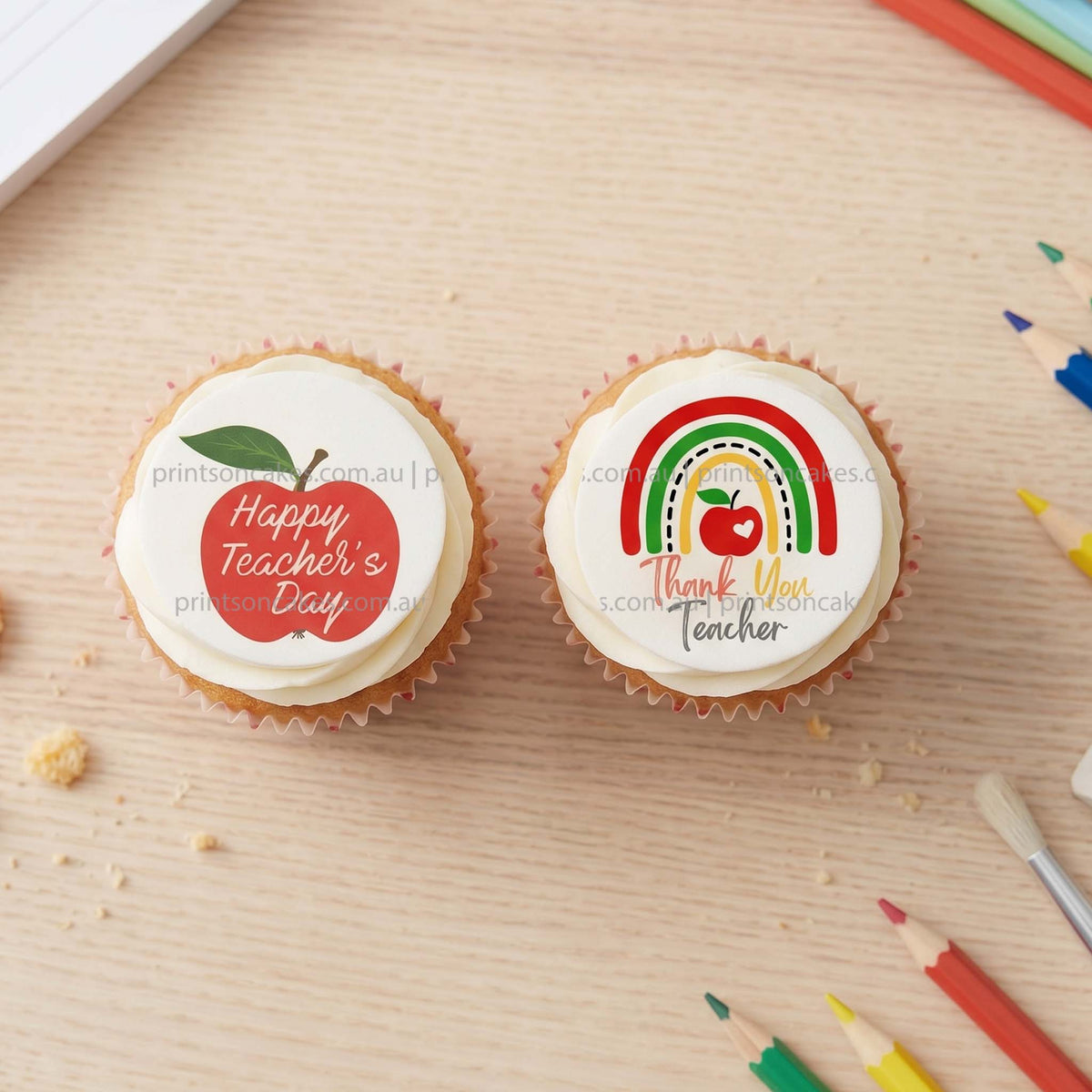 Happy Teachers' Day - Edible Icing Images