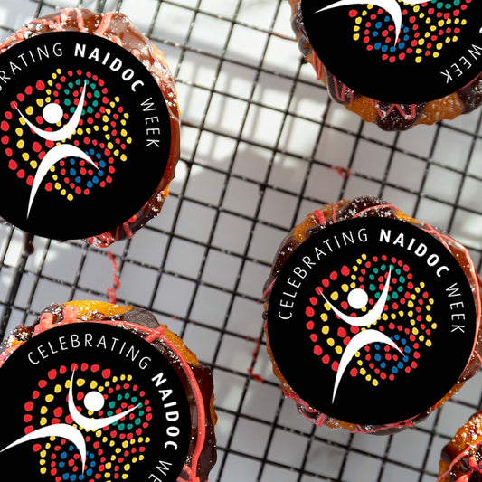 NAIDOC Week - Edible Icing Images Cupcake toppers