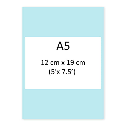 A5 Rectangle Custom Edible Icing Image - printsoncakes - Edible Image service provider