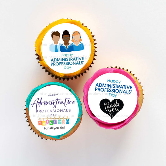 Administrative Professionals Day - Edible Icing Images - Prints On Cakes - Edible Image service provider