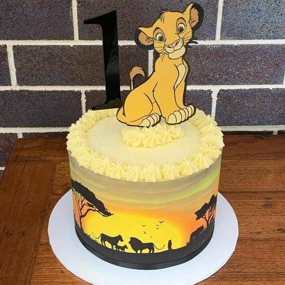 African Landscape - Icing Cake Wrap - printsoncakes - Edible Image service provider