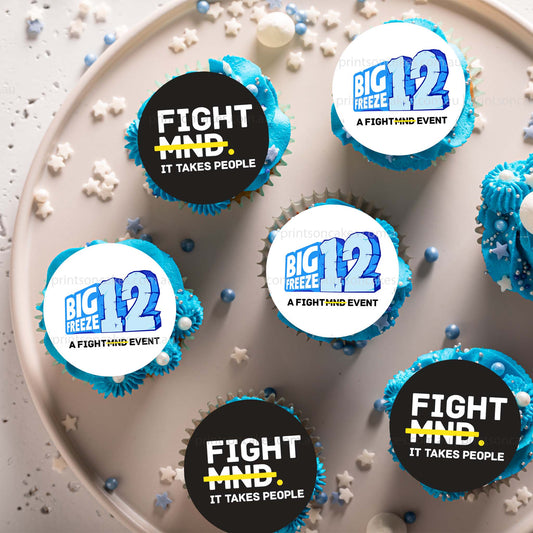 Big Freeze 12 Fight MND - Edible Icing Images - Prints On Cakes - Edible Image service provider