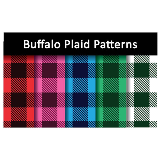 Buffalo Plaid - Icing Cake Wrap - printsoncakes - Edible Image service provider