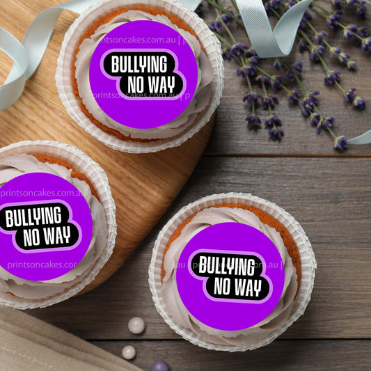 Bullying No Way - Edible Icing Images - Prints On Cakes - Edible Image service provider