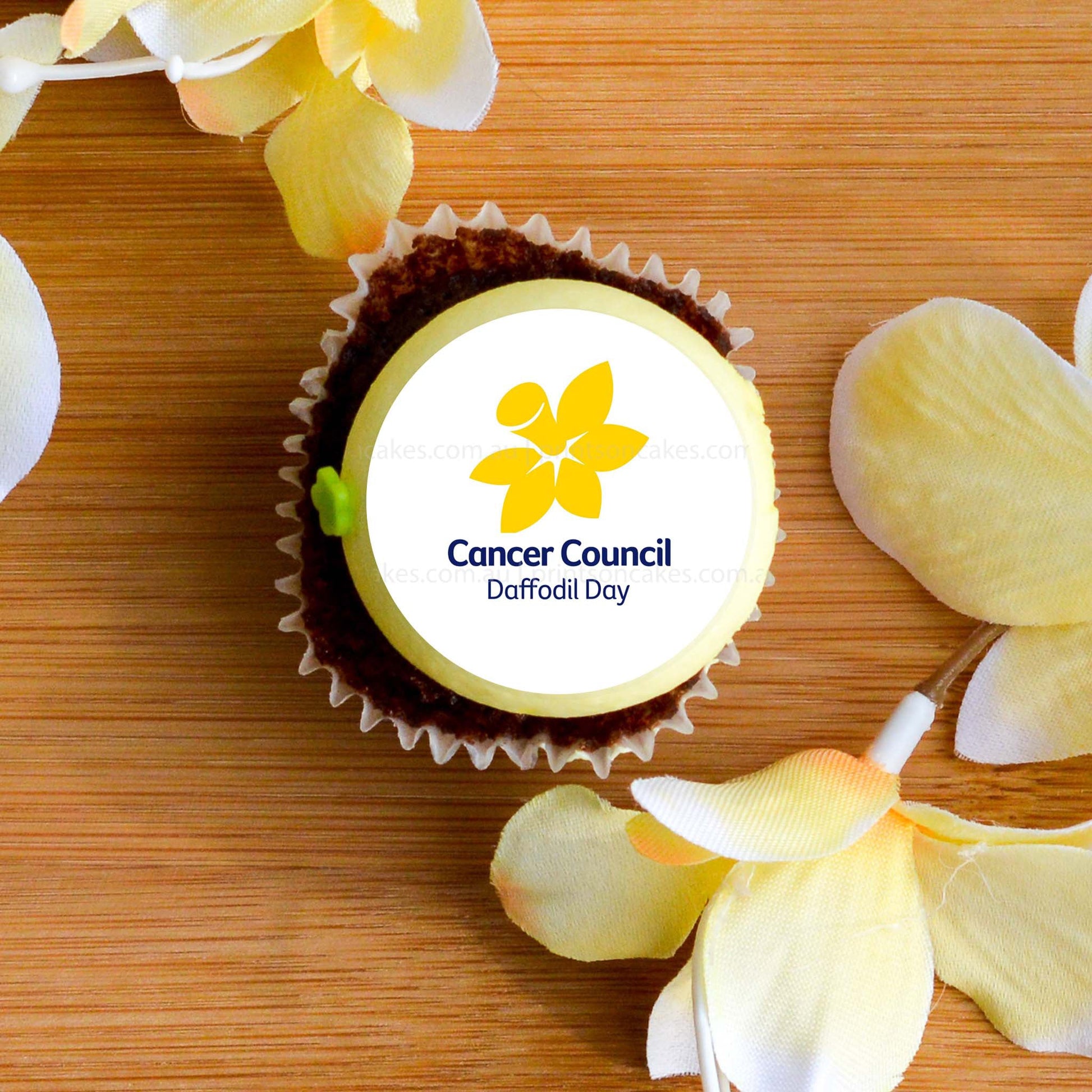 Cancer Council Daffodil Day - Edible Icing Images - Prints On Cakes - Edible Image service provider