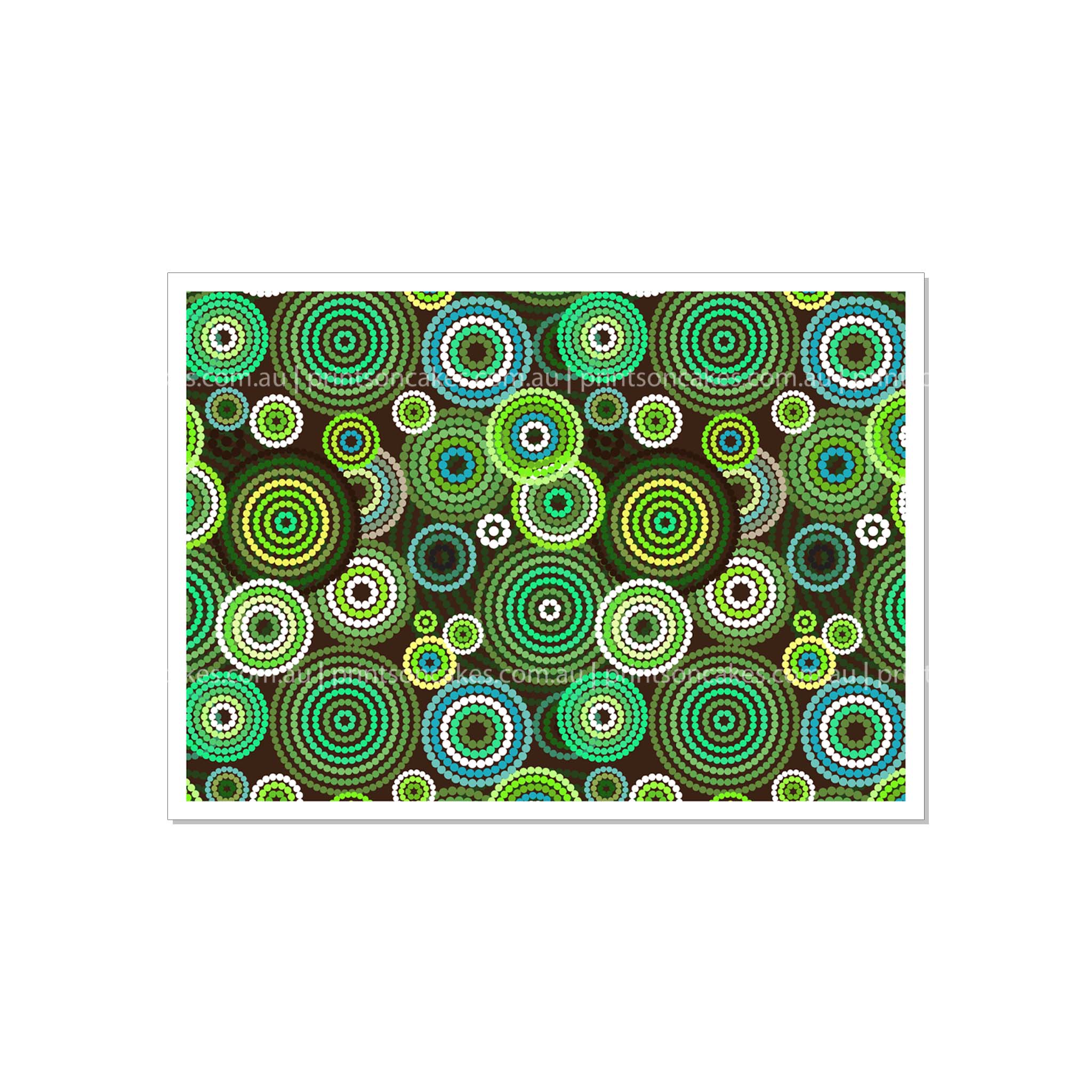 Cake Wrap Patterns Dot Pattern - Set 2 - Icing Cake Wrap – Prints On Cakes