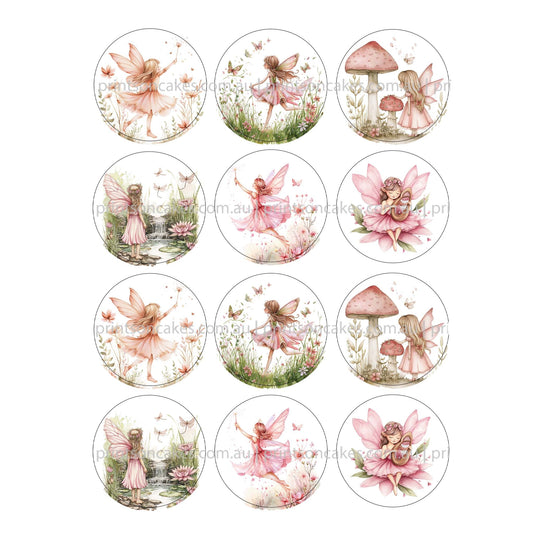 Fairy – Edible Icing Images - Prints On Cakes - Edible Image service provider