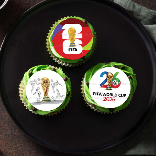 FIFA World Cup 2026 - Edible Icing Images - Prints On Cakes - Edible Image service provider