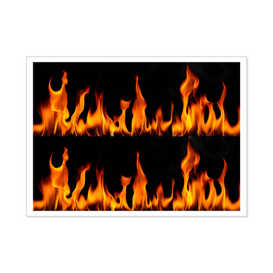 Flames - Edible Icing Cake Wrap - printsoncakes - Edible Image service provider