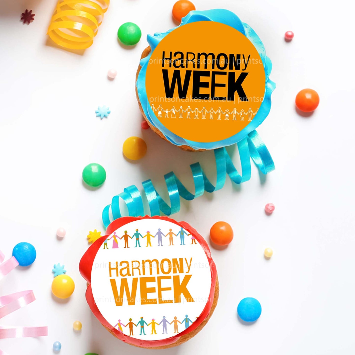 Harmony Week - Edible Icing Images - Prints On Cakes - Edible Image service provider