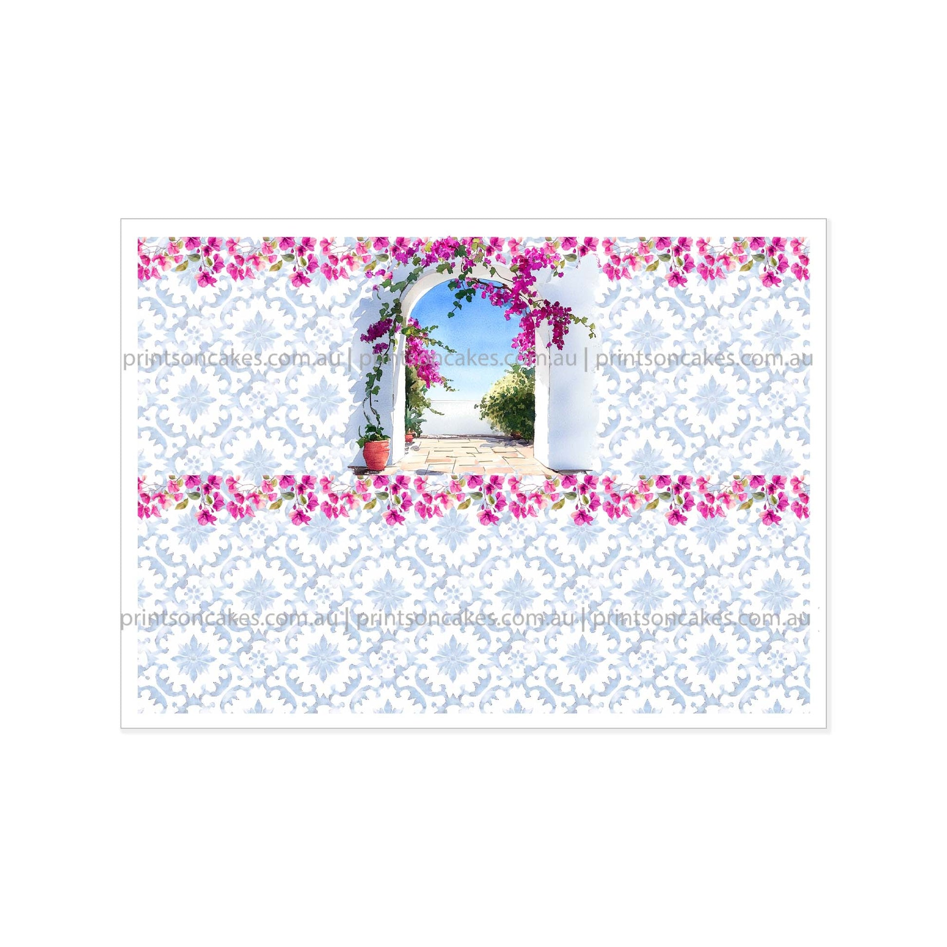 Mamma Mia Dancing Queen - Icing Cake Wrap - Prints On Cakes - Edible Image service provider