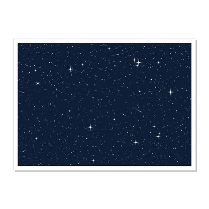 Night Sky with Stars - Edible Icing Cake Wraps - printsoncakes - Edible Image service provider