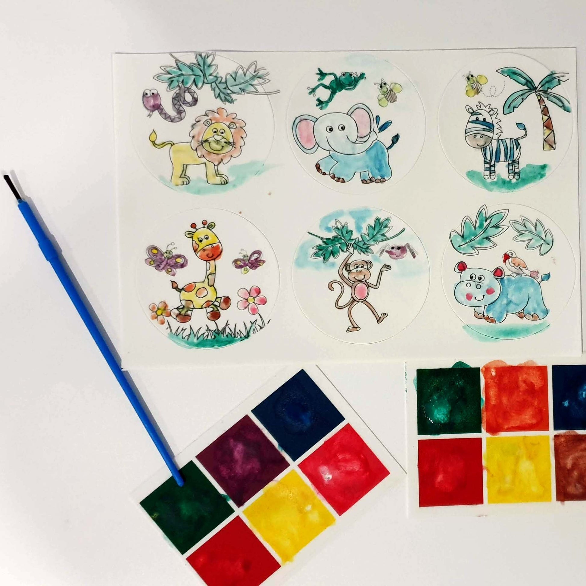 Paint Your Own PYO Kit - Woodland Animals - printsoncakes - Edible Image service provider