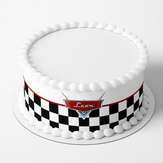 Personalised Cars - Edible Icing Cake Wrap - printsoncakes - Edible Image service provider