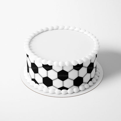Soccer Ball – Cake Wrap Edible Image - Prints On Cakes - Edible Image service provider