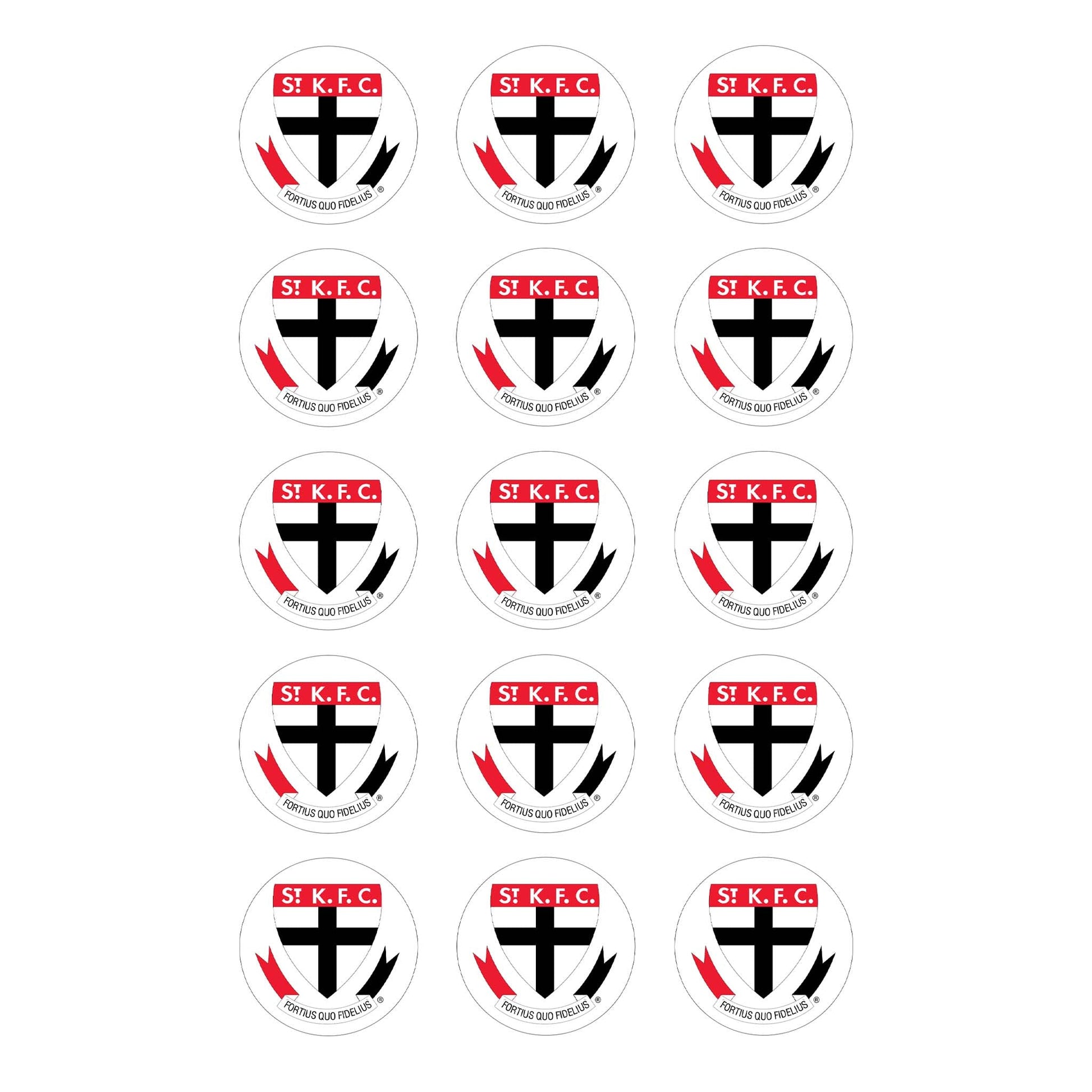 St Kilda Saints AFL Club - Edible Icing Images - printsoncakes - Edible Image service provider