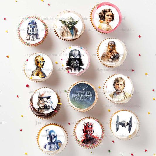 Star Wars – Edible Icing Images - printsoncakes - Edible Image service provider