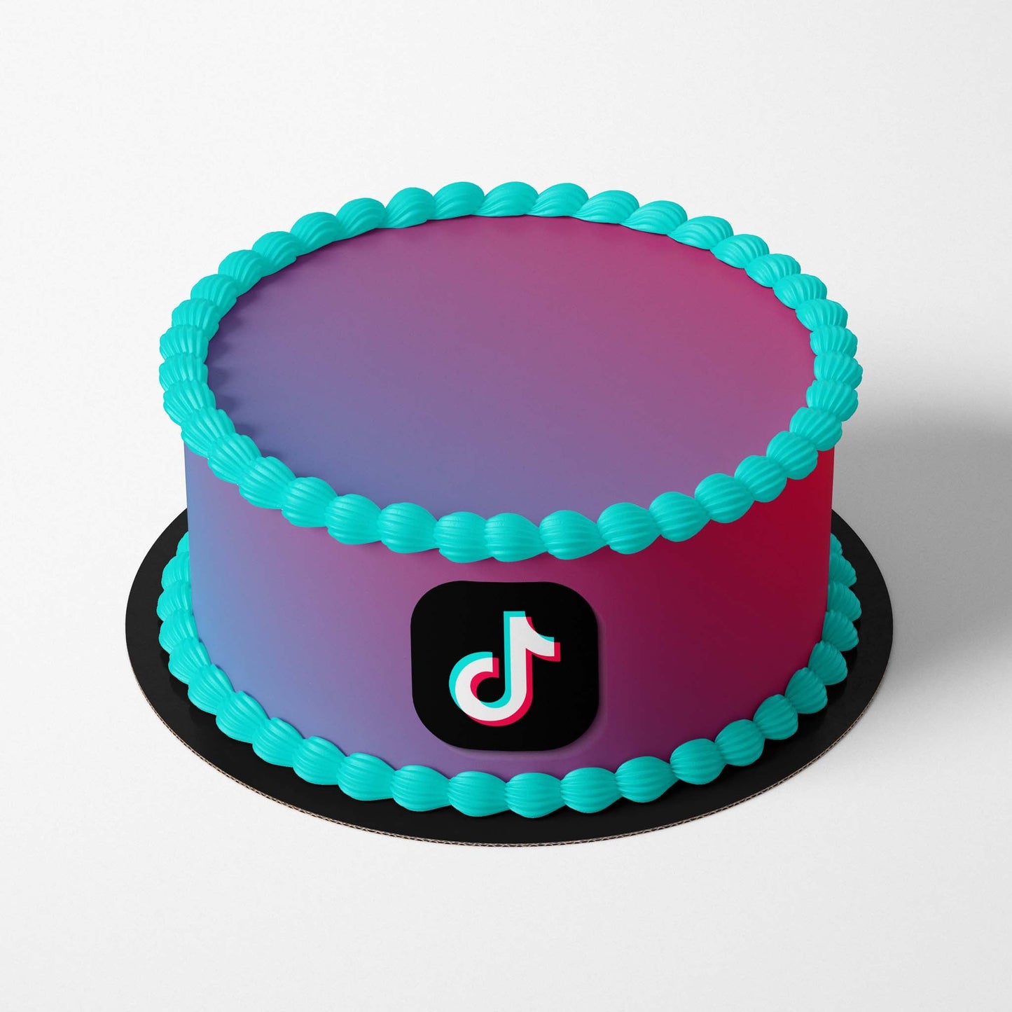 Tik Tok - Edible Icing Cake Wrap - printsoncakes - Edible Image service provider