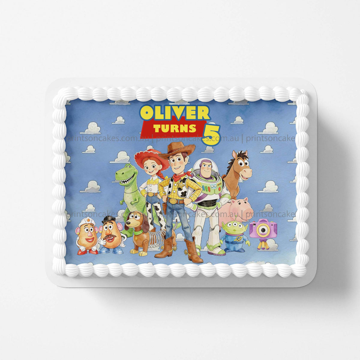 Toy Story - Edible Icing Toppers - Prints On Cakes - Edible Image service provider