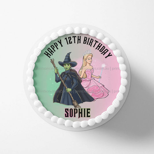 Wicked Inspired – Edible Icing Toppers - Prints On Cakes - Edible Image service provider