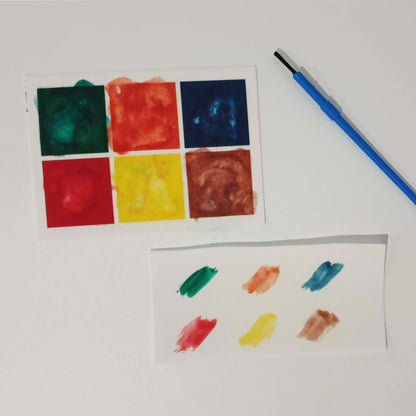 Paint Palettes PYO  - Primary Colours (Sheet of 8 palettes) Edible Cake Topper, Edible Cake Image, ,printsoncakes