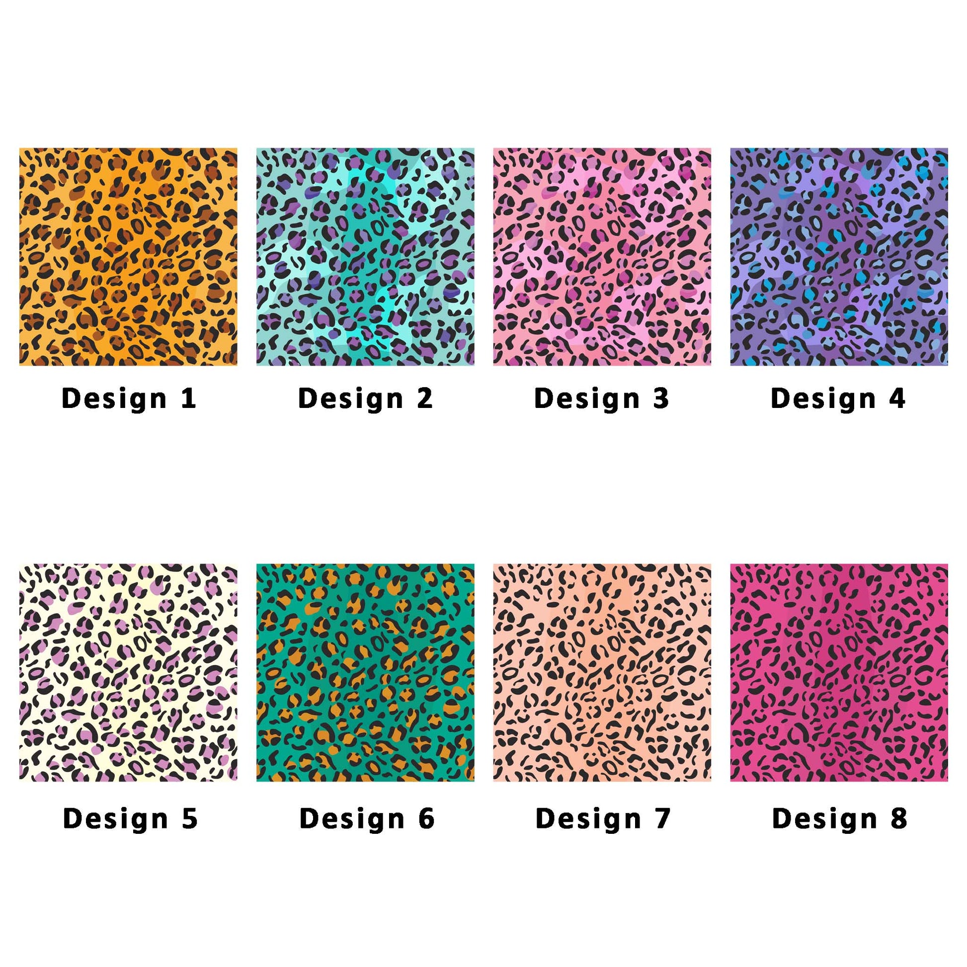 Add style to your next creation using these colourful leopard spots pattern edible icing cake wraps. Perfect for a wedding, birthday party or any special occasion. Jaguar, cheetah fur background collection. Animal stylish print 